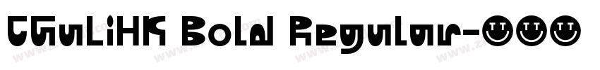 CGuLiHK Bold Regular字体转换